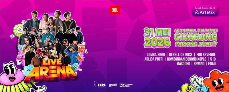 Poster LIVE ARENA 2026