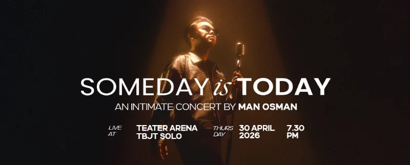Poster MAN OSMAN "SOMEDAY IS TODAY CONCERT"