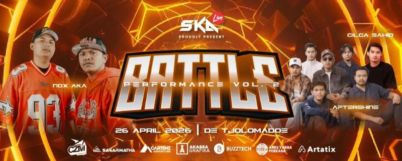 Poster BATTLE PERFORMANCE VOL. 2