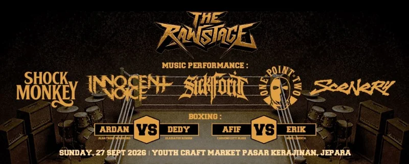 Poster THE RAWSTAGE one fight one stage