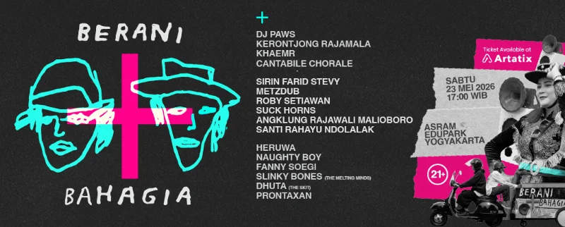 Poster Konser Berani Tambah Bahagia
