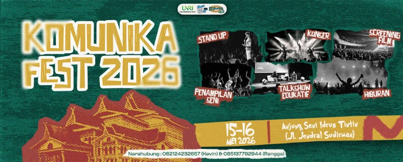 Poster KOMUNIKA FEST 2026