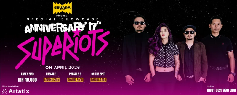 Poster Spesial Showcase Anniversary #17 Superiots