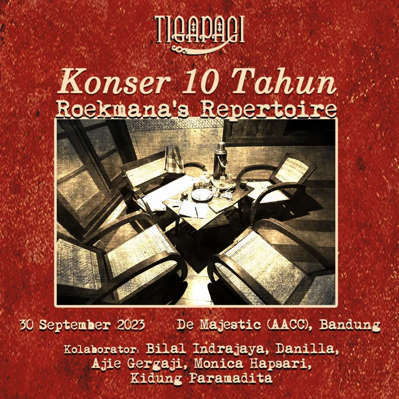Poster Konser 10 Tahun Roekmana's Repertoire - Pophariini