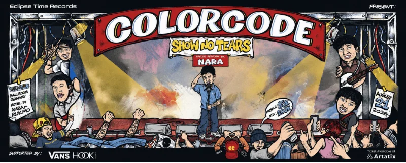 Poster Colorcode "Show No Tears Showcase 2026"