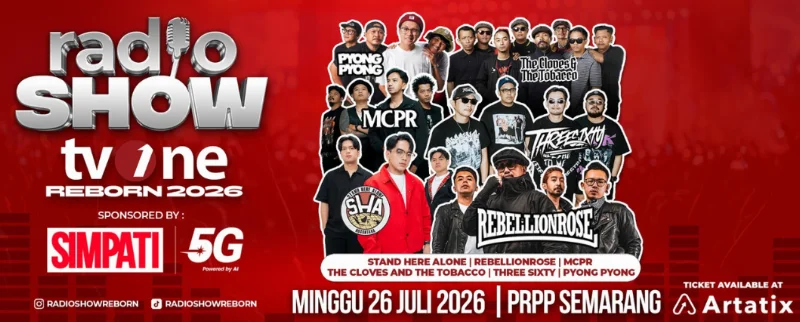 Poster RADIOSHOW TV ONE REBORN - SEMARANG