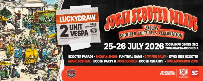 Poster JOGJA SCOOTER PARADE