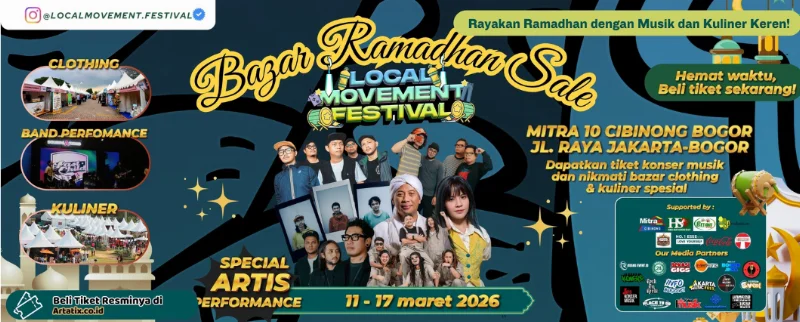 Poster Ramadhan Sale 2026 Local Movement Festival