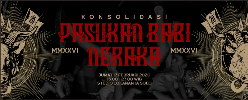 Poster Konsolidasi Pasukan Babi Neraka