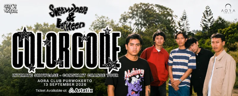 Poster COLORCODE Intimate Showcase "Constant Change Tour"