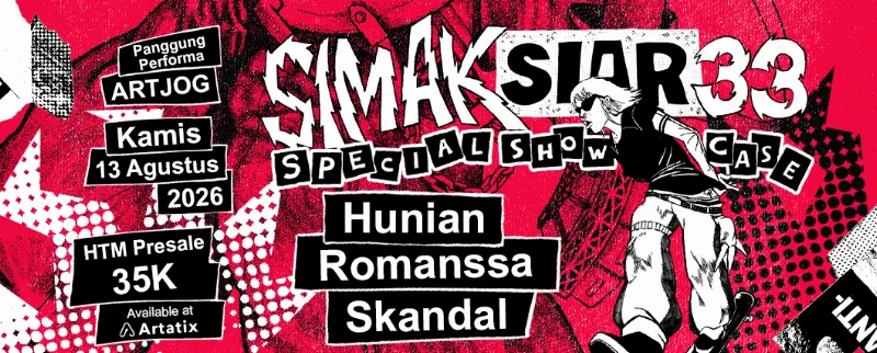 Poster Simak Siar Vol. 33