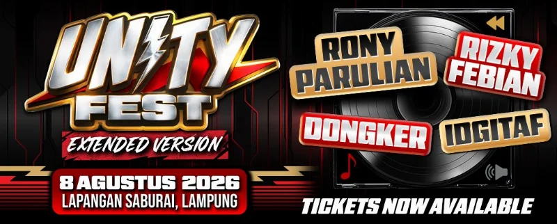 Poster UNITY FEST - EXTENDED VERSION LAMPUNG