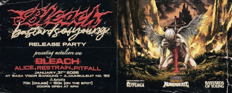 Poster BLEACH X BASTARDS OF YOUNG