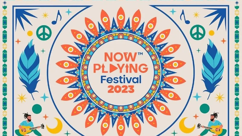 Poster Now Playing Festival, 6 Hari Dalam 2 Minggu Penuh Bintang di Bandung