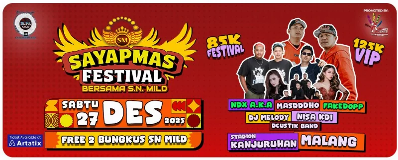 Poster SAYAPMAS FESTIVAL 2025