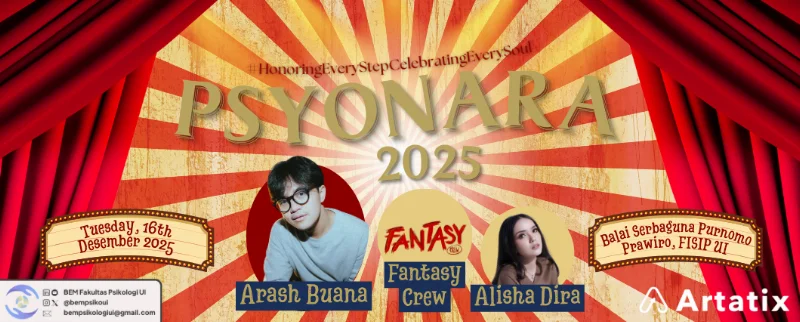 Poster Psyonara 2025