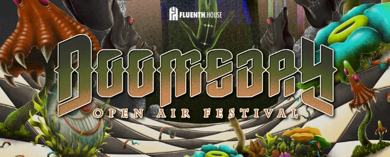 Poster DOOMSDAY OPEN AIR 2025