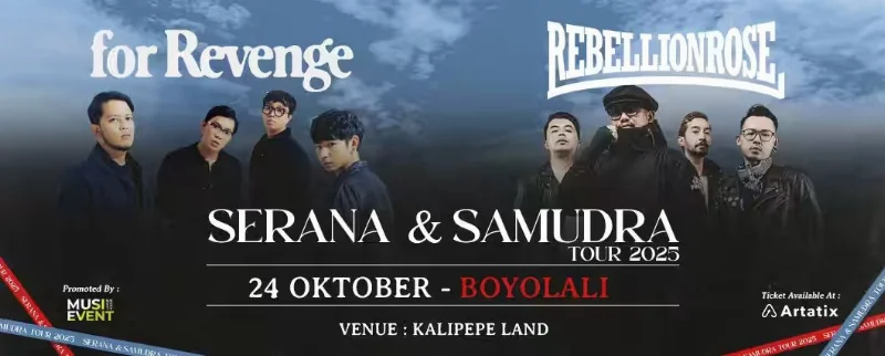 Poster SERANA & SAMUDRA CLOSING TOUR - BOYOLALI