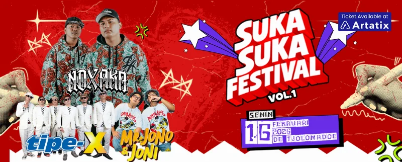 Poster Suka Suka Festival Vol 1