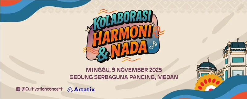 Poster Kolaborasi Harmoni dan Nada