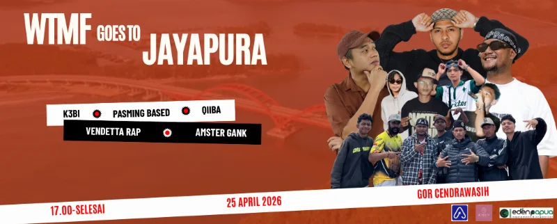 Poster WTMF goes to Jayapura
