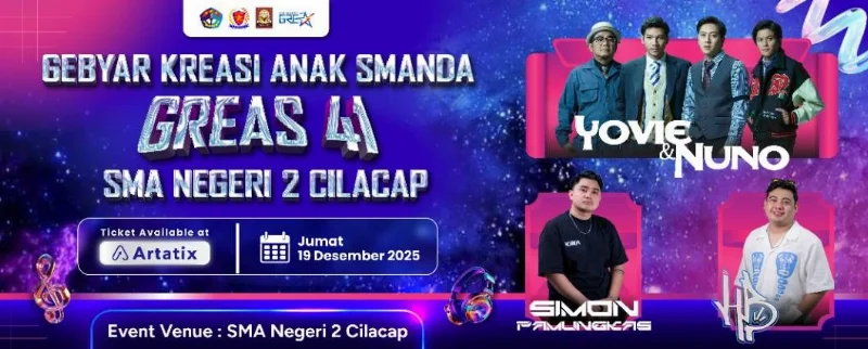 Poster Gebyar Kreasi Anak Smanda Ke 41 ( GREAS 41 )