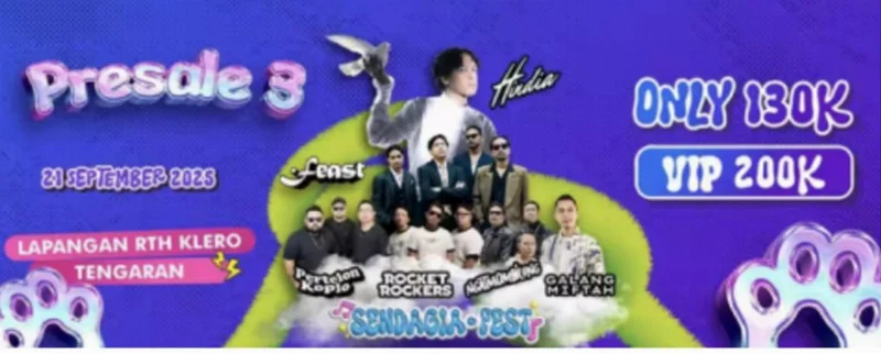 Poster SENDAGIA FEST