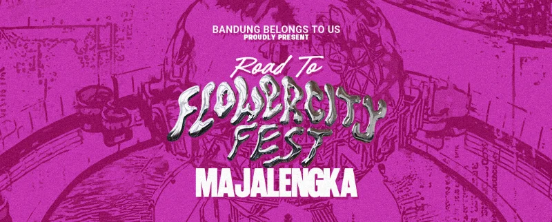 Poster ROAD TO FLOWER CITY FEST MAJALENGKA