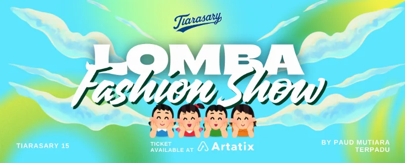 Poster Tiarasary 15 - Fashion Show