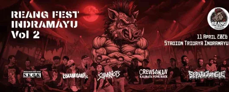 Poster Reang Fest Indramayu Vol 2