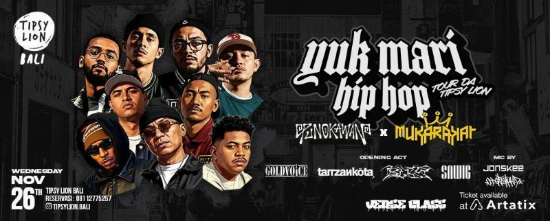 Poster YUK MARI HIPHOP - BALI