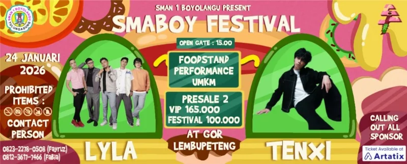 Poster SMABOY FESTIVAL 2026