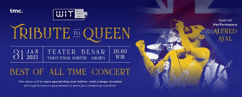 Poster WIT Queen - Best Of All Time Concert