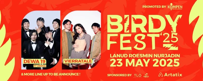 Poster BIRDY FEST 2025