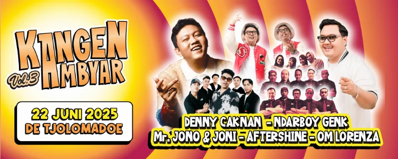 Poster KANGEN AMBYAR FEST VOL 3