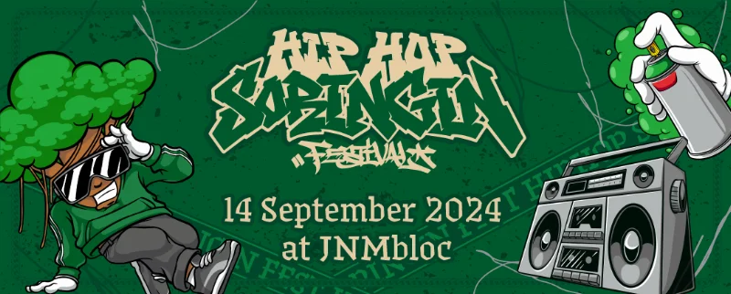 Poster HIPHOP SORINGIN FESTIVAL