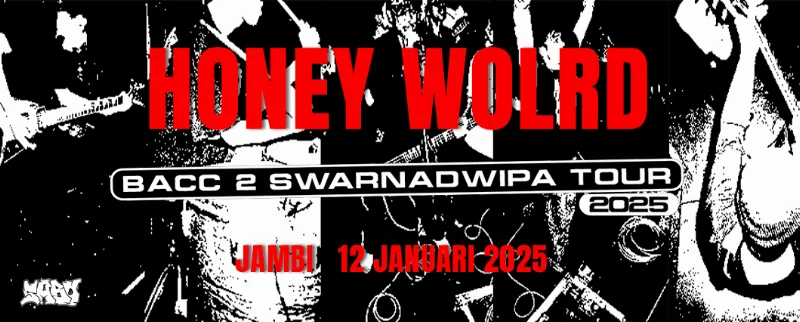 Poster HONEY TOUR "Jambi"