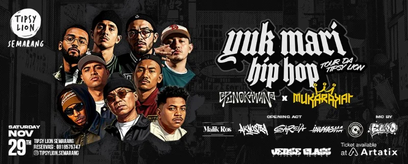 Poster YUK MARI HIPHOP - SEMARANG