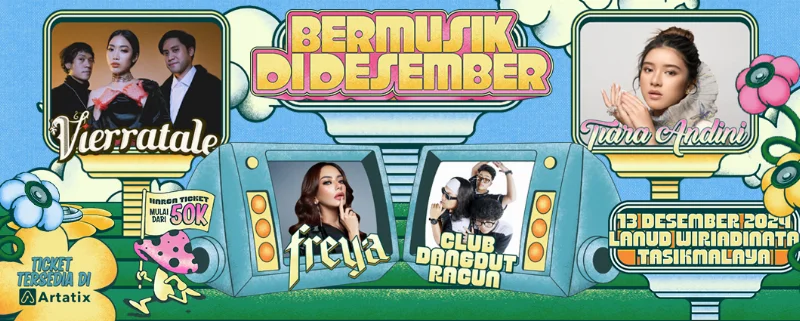 Poster Bermusik di Desember