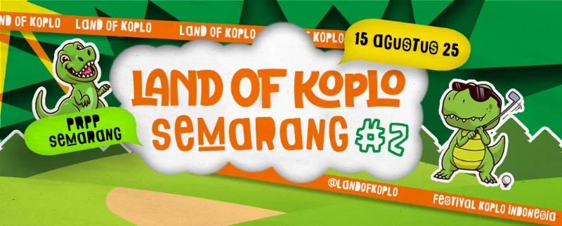 Poster LAND OF KOPLO SEMARANG #2