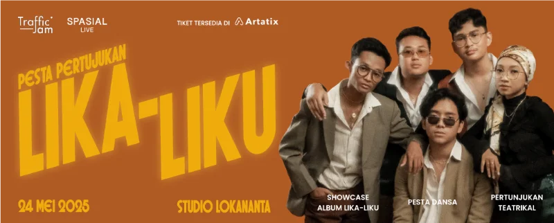 Poster Pesta Pertunjukan Lika-Liku Traffic jam