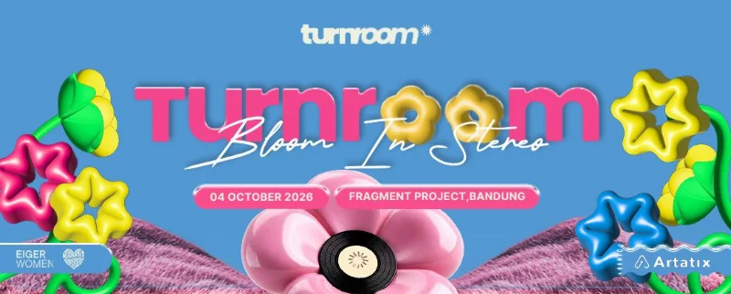 Poster TURNROOM - BLOOM IN STEREO