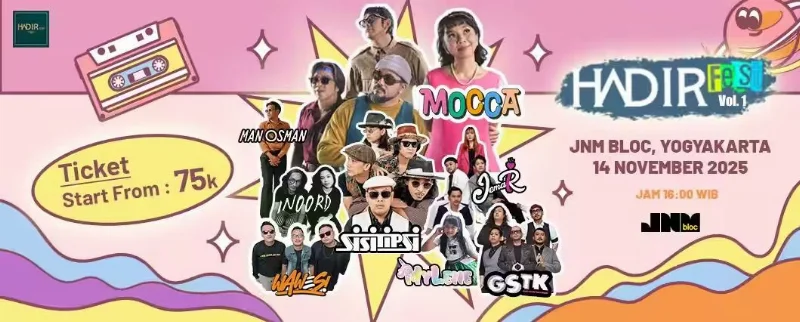 Poster Hadir Fest Vol 1
