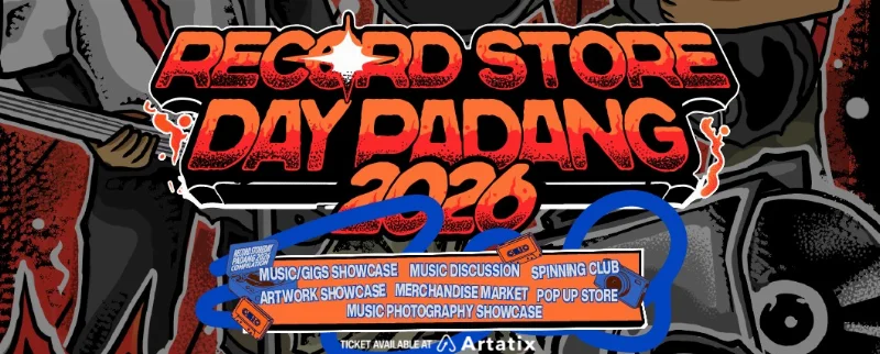 Poster Record Store Day Padang 2026