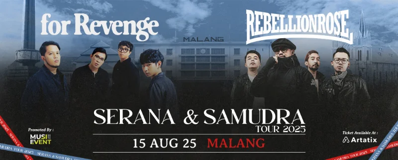 Poster SERANA & SAMUDRA TOUR - MALANG
