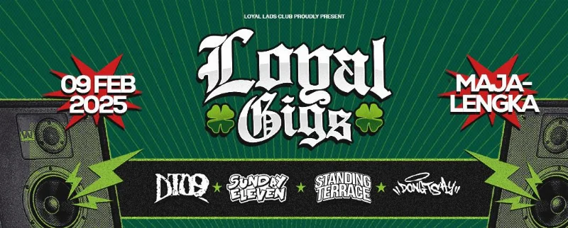Poster LOYAL GIGS GOES TO "MAJALENGKA"