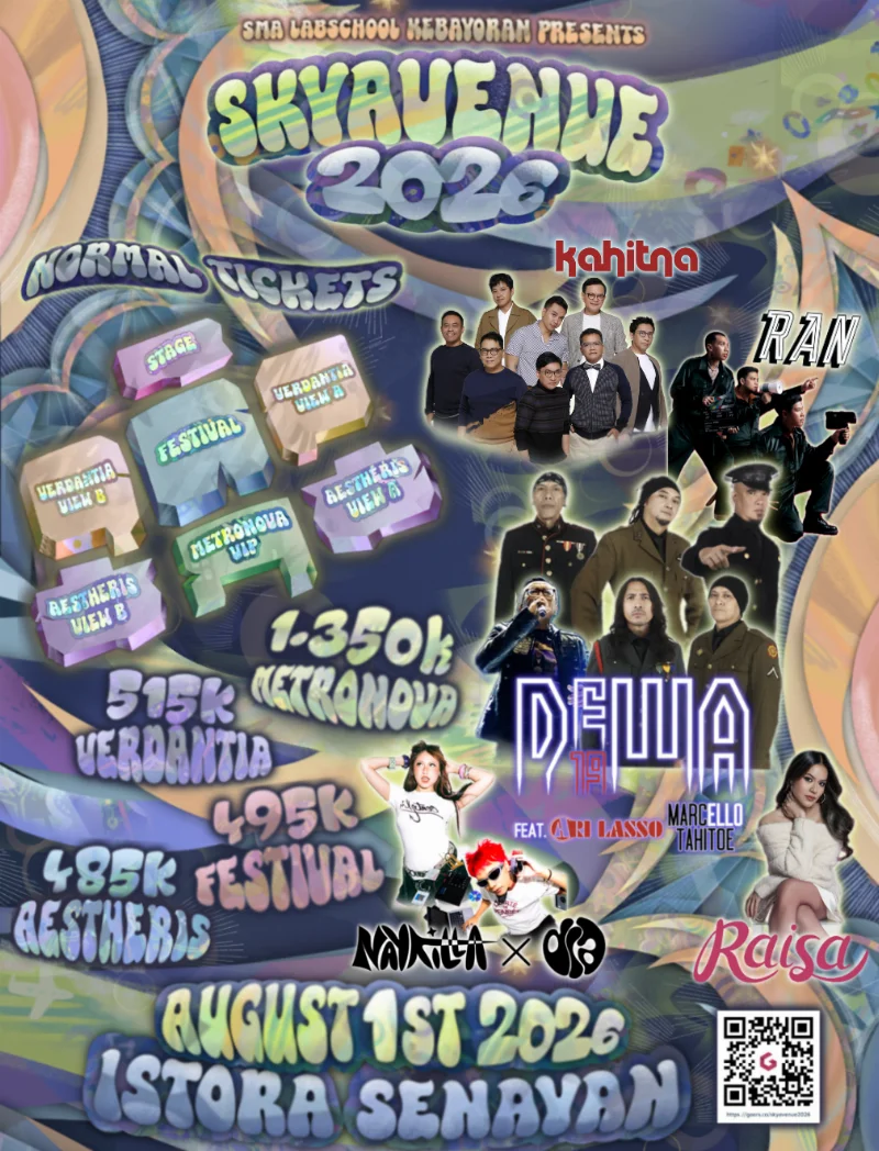 Poster SMA Labschool Kebayoran - SKYAVENUE 2026