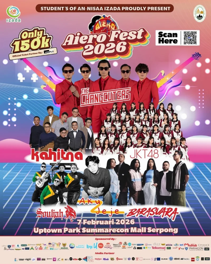 Poster Sekolah Annisaa IZADA - AIEROFEST 2026