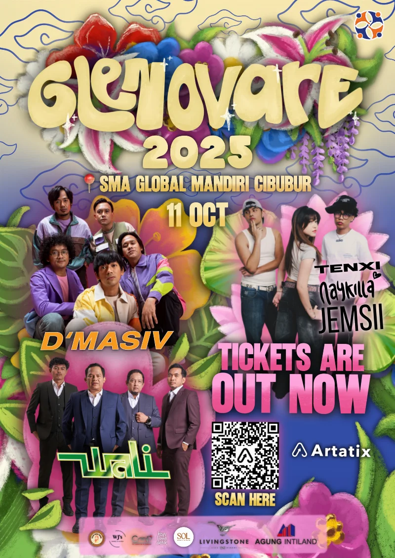 Poster SMA Global Mandiri Cibubur - Glenovare 2025