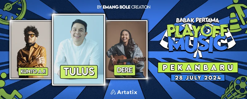 Poster Babak Pertama Playoff Music
